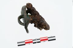Foto von Bronzeriemenbesatzknopf (NHMW-PRAE-026344)